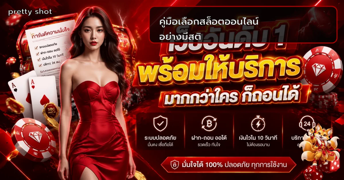 pretty shot | คู่มือเลือกสล็อตออนไลน์อย่างมีสติ